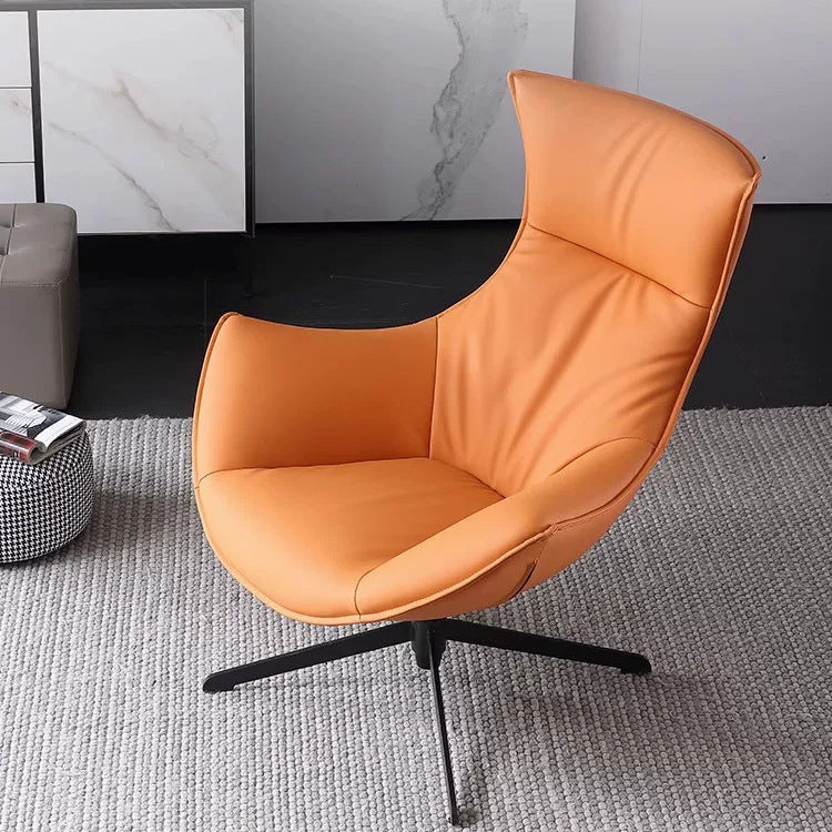 Lobster chair rotate sofa chair italian normcore living room single chair casual chair balcony swivel chair accessible luxury office chair