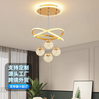 Led restaurant pendant light - modern minimalist dining room lamp - home kitchen creative bar counter light - zhongshan lighting - living room lighting fixture
