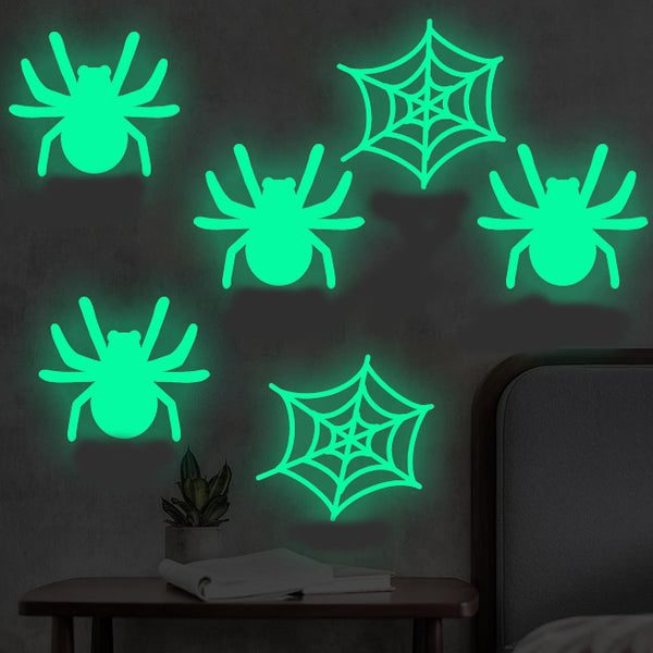 YG509 Cross-border Halloween luminous wall sticker living room bedroom wall decoration sticker holiday layout creative sticker
