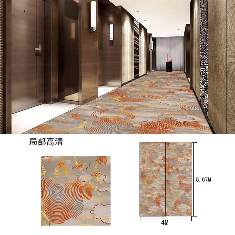 Haima 800g nylon carpet b1 hotel corridor banquet hall box club whole patchwork carpet carpet