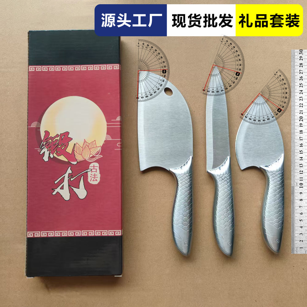 Gift knife set, boning knife set, chef's knife set, knife block set, home kitchen utensils, sharp slicing knives