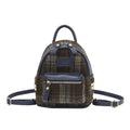 2025 trending wool plaid pillow bag women's new simple fashion backpack - ins style