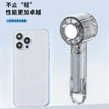 2026 mini handheld fan - transparent, extra-long battery life, portable, outdoor, small air conditioner, high-velocity fan