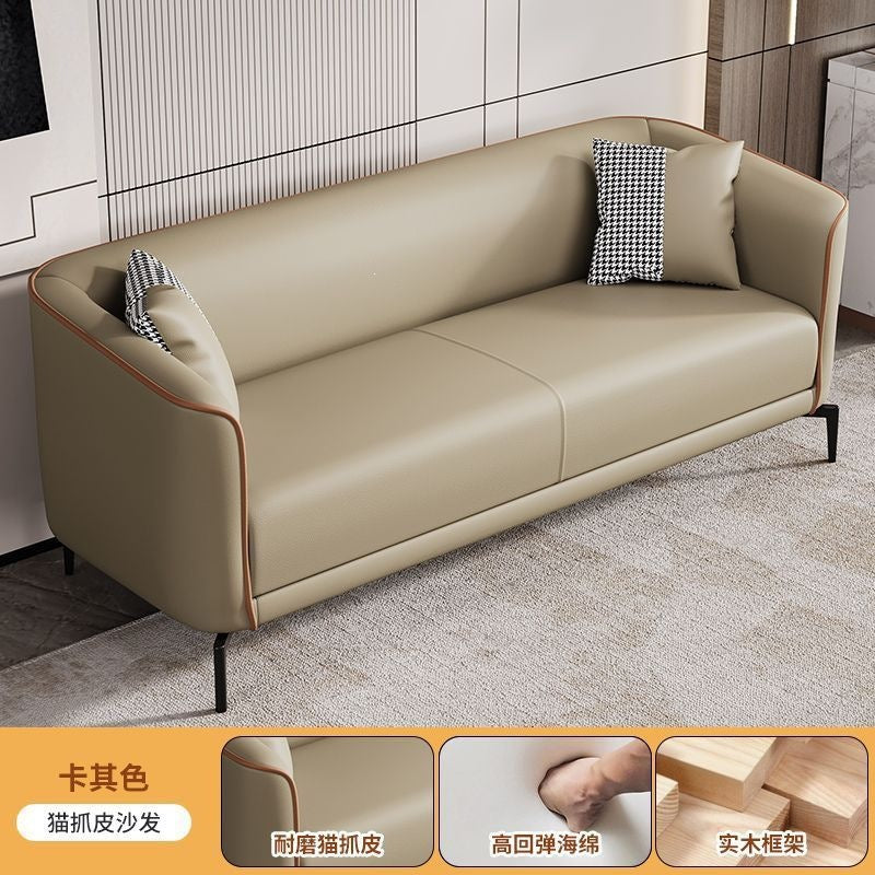 Sofa small apartment rental living room casual modern apartment durable double small sofa three-seater bedroom room