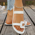 summer new arrival: plus-size women's flat slippers for cross-border e-commerce. available in sizes 36-43. wholesale options available. dropshipping to  and