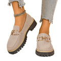 spring/autumn new arrival: women's plus-size loafers for cross-border e-commerce. wholesale available. dropshipping to  and  supported. size 43