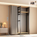 All carbon steel all steel frame metal wardrobe bedroom rental house free combination open floor thickened simple wardrobe