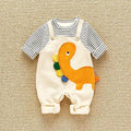 Newborn baby romper - cute cartoon design for boys & girls - trendy spring/autumn style