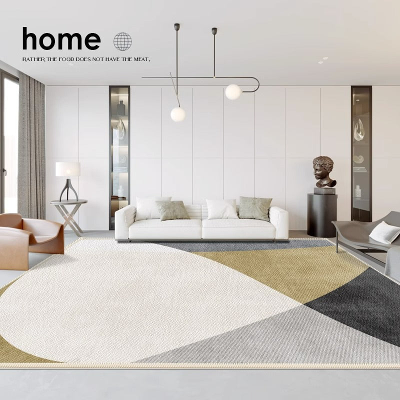 Carpet living room  new waterproofaccessible luxuryclassyfor home sofa coffee table blanket no-wash wipeable cream style floor mat