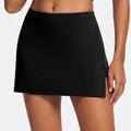 summercasual tennis skirt suit side slit sports skirt outdoor running tight yoga suit suit