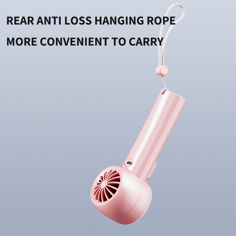 New cross-border high-speed handheld ice fan with digital display