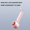 New cross-border high-speed handheld ice fan with digital display