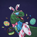 Flame-retardant fabric cross-border foreign trade summer home wear interesting dinosaur egg picking 2-piece set
