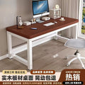 Solid wood computer desk - desktop, bedroom, home, small desk, student writing desk, double gaming desk, office desk