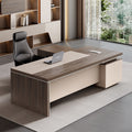Saint li executive desk - modern minimalist office furniture for managers and supervisors - office desk and chair set - executive office desk