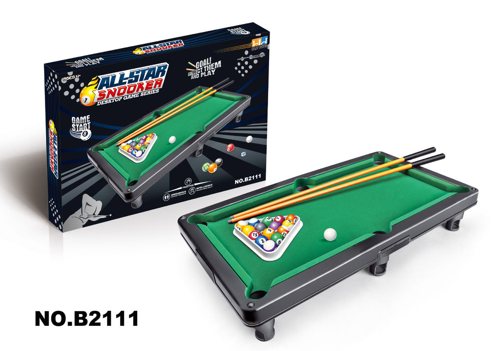 Kids' mini pool table - early education, educational, parent-child interactive game toy - home pool table for boys - tabletop game - cross-border