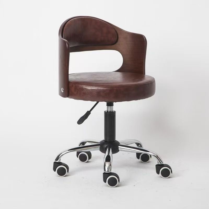 Accessible luxuryclassy bar chair, study chair, office chair, computer chair, rotatable pulley, universal wheel, adjustable chair, no