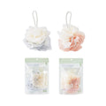 Keqi bath ball large fluffy bath dual-purpose toiletries skin care soft comfortable lanyard bath flower hot sale