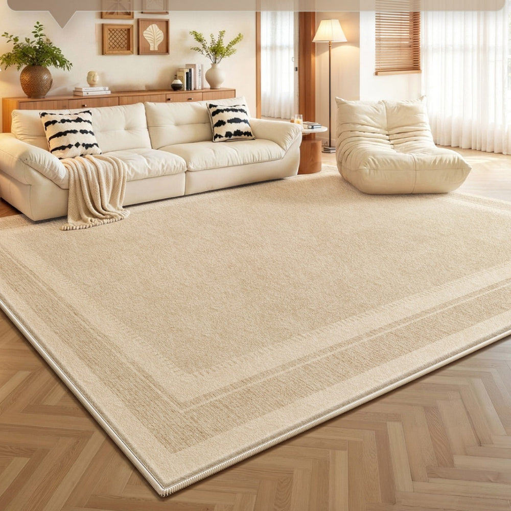 Carpet living room no-wash and wipeable medieval cream style frenchaccessible luxuryclassy bedroom sofa floor mat large area full coverage