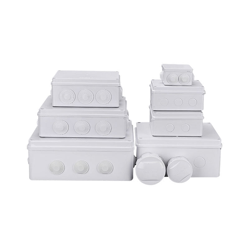 ABS plastic waterproof junction box power distribution box IP67 sealed junction box, wire and cable sealed box