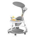 22 new toddler gray + silent wheel + music foot mat sunshade