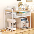 Coffee machine desktop storage rack tea bag coffee storage rack with drawer pull-out new arrival countertop multi-layer storage rack