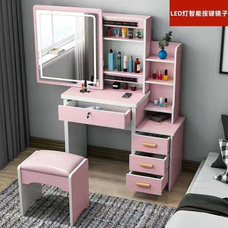 Bedroom mini small apartment simple modern casual dressing table economical multi-functional dressing table popular dressing table