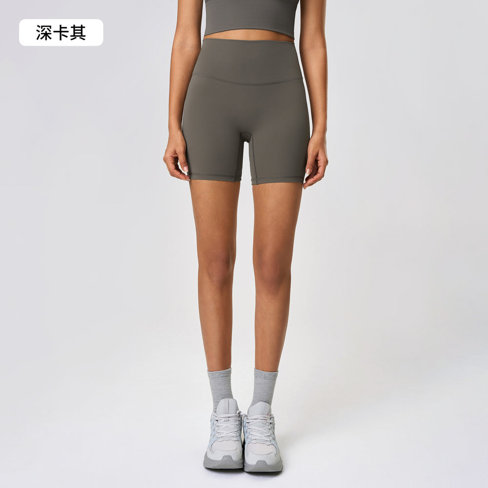 New women's yoga shorts - barely there feel, no camel toe, tight-fitting workout capris - summer fitness yoga wear dk067