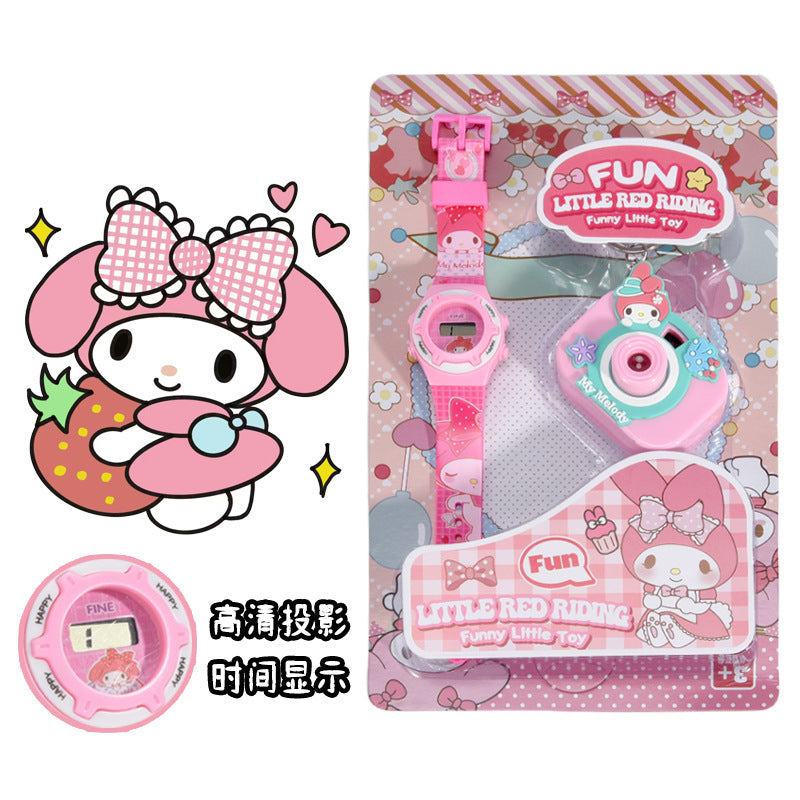 Cartoon projector camera - perfect birthday gift for kindergarten and elementary school students, class party favors, event prizes, educational watch toy