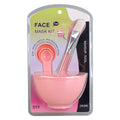 Zhiwei 6-piece suit bowl large beauty mask tool bowl stick brush spoon suit plastic mask bowl mask brush