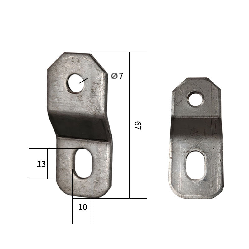 All kinds of plastic iron galvanized stainless steel corner waterproof junction box installation fixed pendant ear box installation accessories