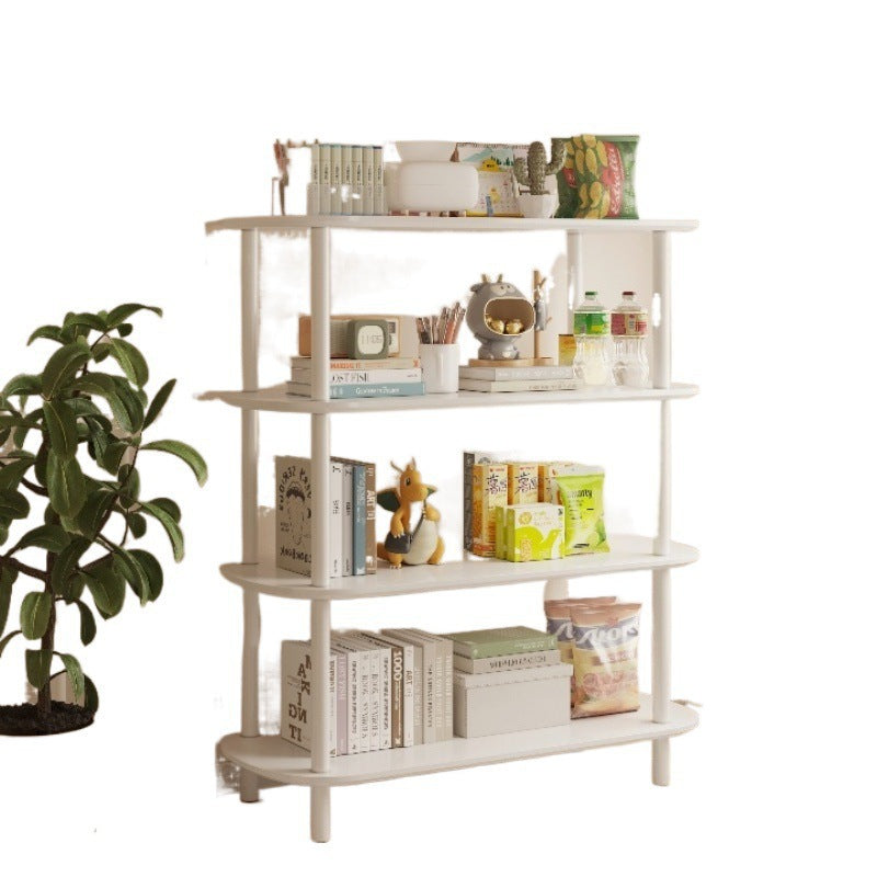 Simple floor-to-ceiling multi-layer shelf, living room, bedroom, bedside storage rack, floor-to-ceiling multi-functional storage