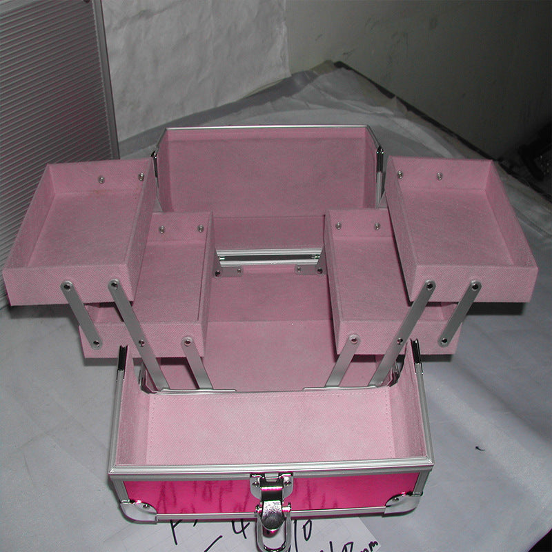 Custom Aluminum Alloy Tool Box Hardware Tools Tool Storage Silver Portable Toolbox Multifunctional Instrument Box