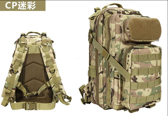 New outdoor tactical 3P backpack wild cycling sports backpack military fans large capacity multi-functional waterproof backpack