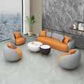Nordic tech fabric mini sofa set - ideal for living rooms, yoga studios, beauty salons, clothing stores, reception areas, and waiting lounges