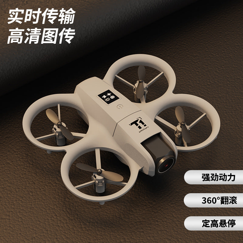 hot-selling four-axis mini drone, real-time aerial photography remote control aircraft, altitude-fixed and drop-resistant children's aircraft toy