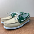 Men's leather casual boat shoes - handcrafted, classic, versatile, flat, lace-up driving shoes for business and everyday comfort
