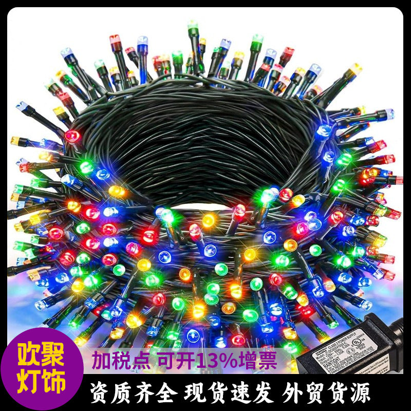 hot-selling LED light string low-voltage lights Christmas day engineering lighting decoration outdoor waterproof winding lights
