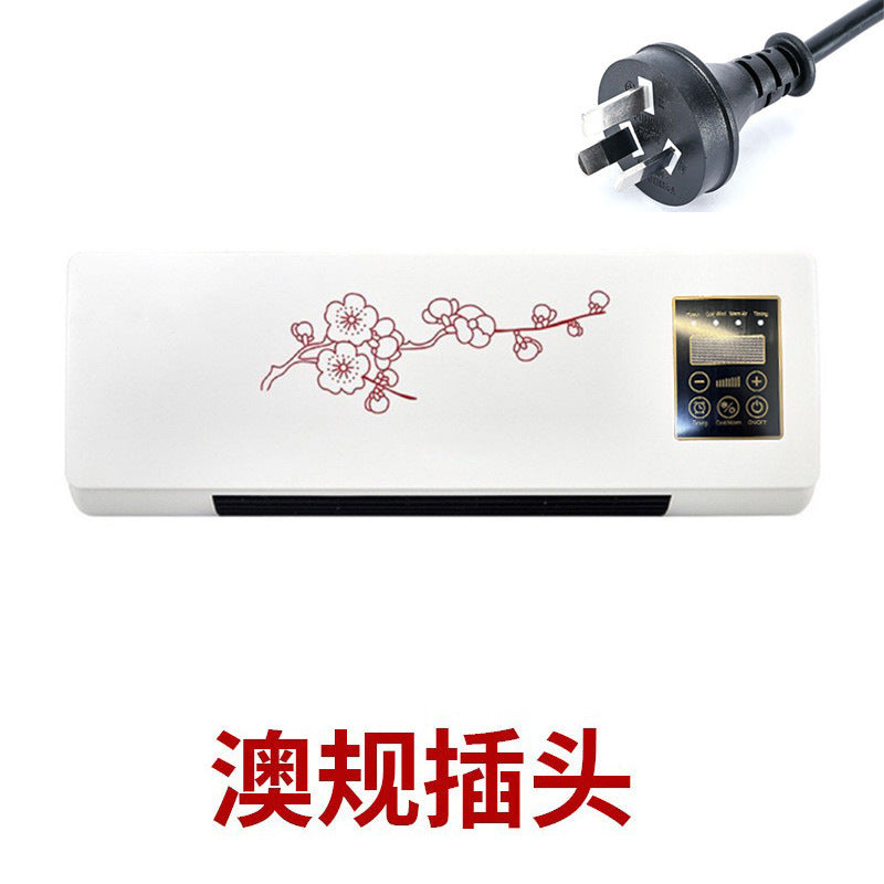 220v soft air cooling and heating dual-purpose movable small air conditioner hot air blower bathroom heater for home bedroom wall-mounted heating