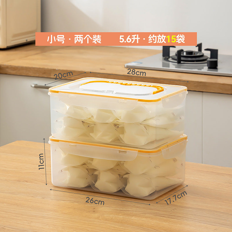 Breast milk storage box Large portable square refrigerated storage box Special sealed fresh-keeping box for refrigerator frozen milk storage box
