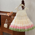 Girls' dress  summer new arrival: ultra-fairy tutu dress, little girl's princess gown