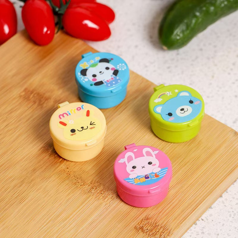 Mini sauce bottle plastic squeeze sauce bottle japanese style squeeze condiment bottle food grade portable soy sauce bottle cross-border