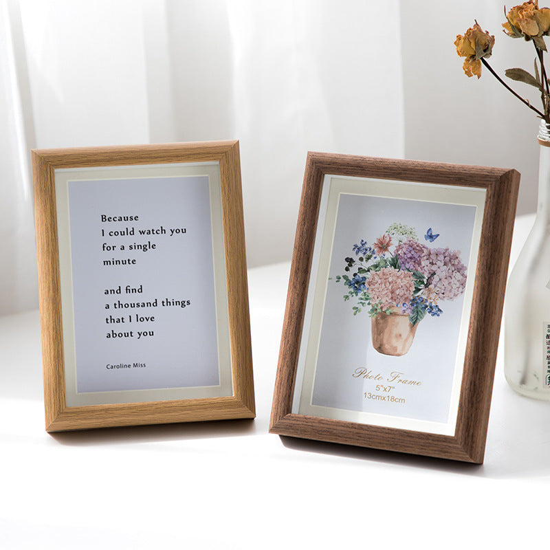 Oil painting stick picture frame three-dimensional hollow photo frame table 567810 inch cardboard picture frame wall 1216 inch wooden frame wholesale