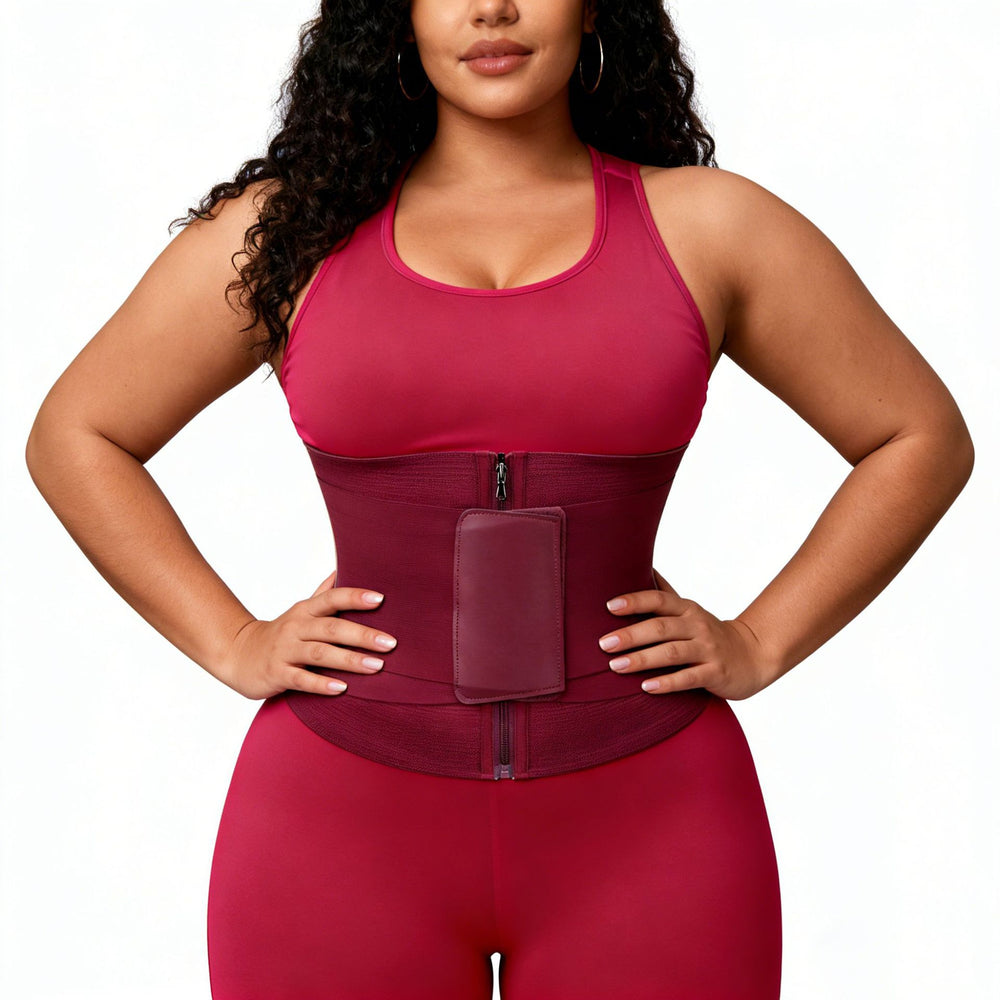 European and american shaping workout waist trainer - slimming, tummy control, back support, and waist cincher