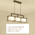 Restaurant chandelier three-head dining table lamp creative stylish tea room lamp modern casualchinoiserie zen bar lamp