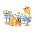 Authentic milk dragon new electric climbing stairs toy duck slide track educational toy children's day gift