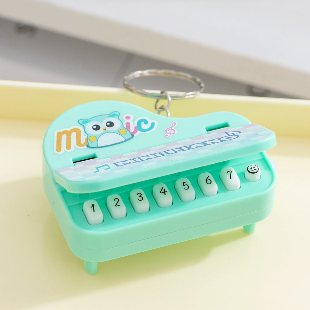 children's toy simulation digital piano digital keyboard keychain pendant creative handheld digital game console