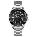 Douyin traffic live broadcast men water ghost quartz wrist watch student business men's watch calendar steel band watch large dial