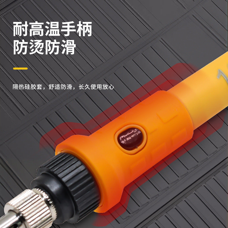 12V soldering iron with indicator light DC12V portable outdoor soldering iron repair tool