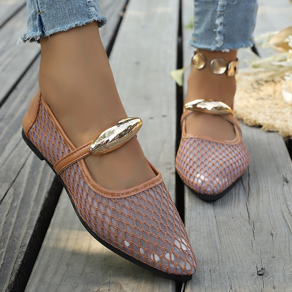 summer new arrival: plus-size women's casual comfortable hollow-out flat soft sole commute sandals - wholesale